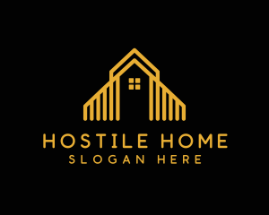 Deluxe Home Apartment  logo design