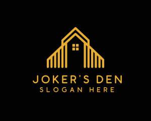 Deluxe Home Apartment  logo design