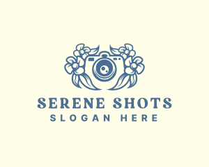 Floral Photography Camera logo