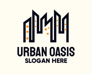 Modern Building City logo