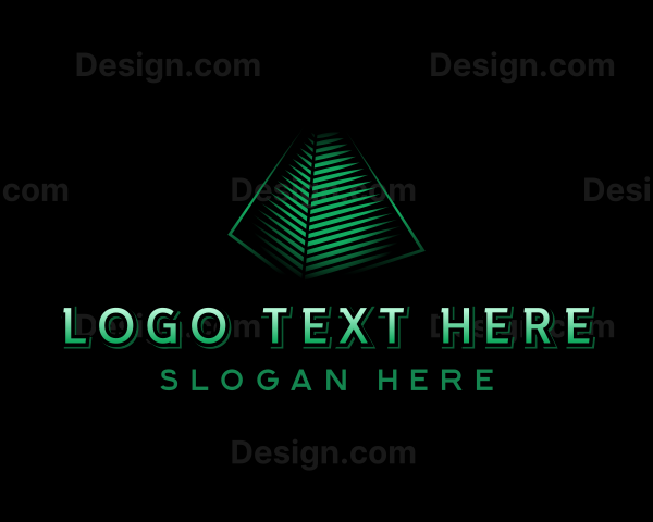 Triangle Pyramid Business Logo