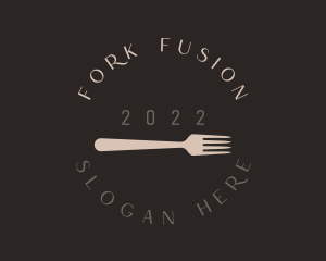 Restaurant Fork Dining logo design