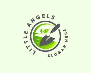Garden Plant Trowel Logo