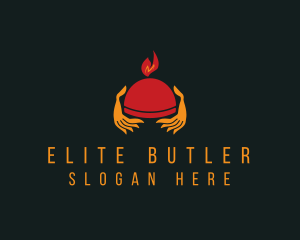 Restaurant Tray Waiter  logo