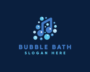 Musical Note Bubbles logo