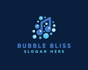 Musical Note Bubbles logo