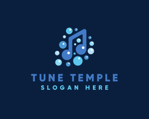 Musical Note Bubbles logo