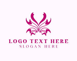 Minimalist Decorative Ribbon logo