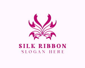 Minimalist Decorative Ribbon logo design