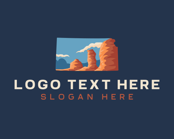 Red Rocks logo example 2