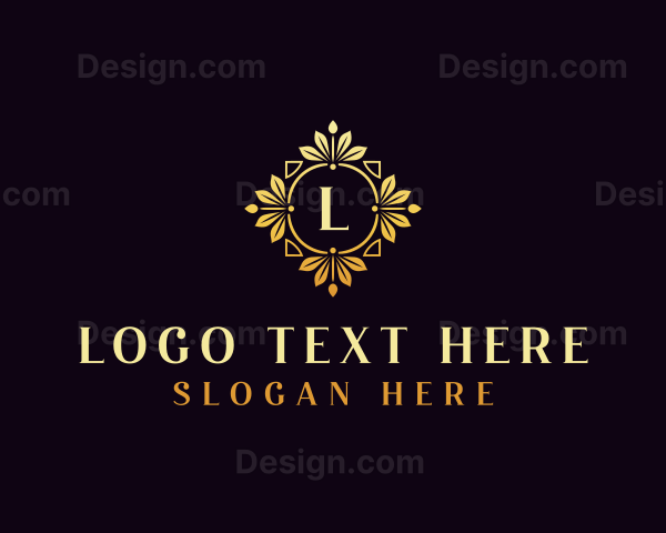 Elegant Floral Event Logo