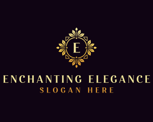 Elegant Floral Event logo design