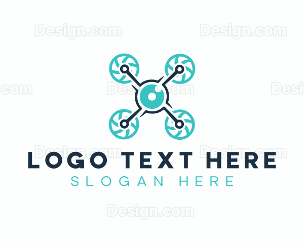 Drone Gadget Camera Logo