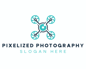 Drone Gadget Camera logo design