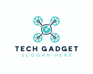 Drone Gadget Camera logo design