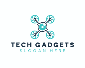 Drone Gadget Camera logo design