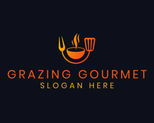 Smoked Grill Barbecue logo design