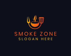 Smoked Grill Barbecue logo design