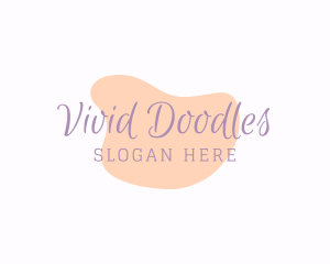 Signature Pastel Wordmark logo design