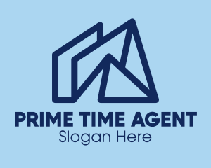 Blue Modern Property  logo design