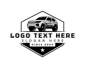 SUV Automotive Car logo