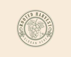Organic Grapes Vineyard logo