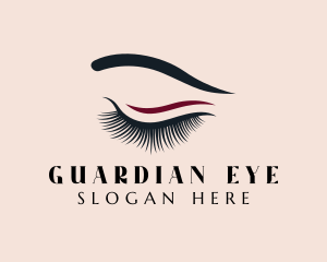 Beauty Eyelash Eyeliner  logo design