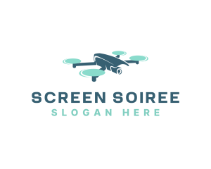 Modern Gadget Drone  logo design