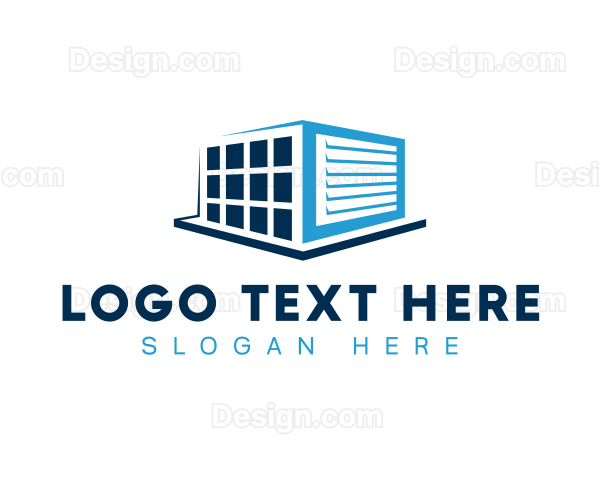 Storage Warehouse Facility Logo