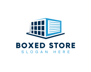 Storage Warehouse Facility logo design