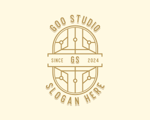 Upscale Studio Company logo design