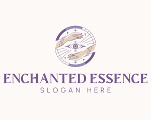 Mystical Eye Hand logo design