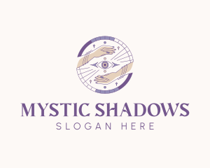 Mystical Eye Hand logo design