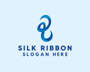 Ribbon Scribble Studio logo design