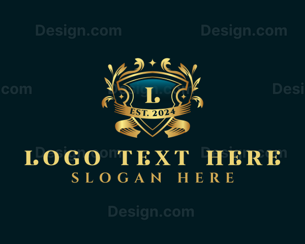 Ornamental Luxury Crest Logo