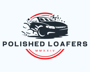 Cleaning Splash Car logo design