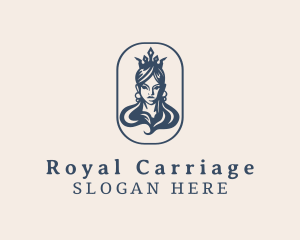 Royal Queen Lady logo design