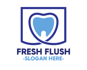 Blue Tooth Dentistry logo design