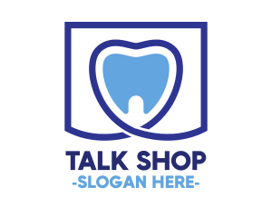 Blue Tooth Dentistry logo design