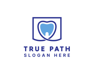 Blue Tooth Dentistry logo design