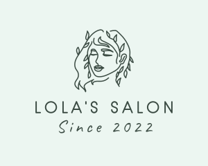 Beauty Salon Cosmetics Woman logo design