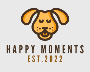 Yellow Puppy Dog logo design