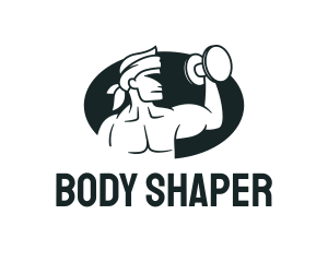 Weightlifting Training Gym logo design