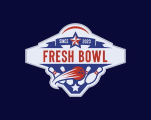 Star Sports Bowling Alley logo design