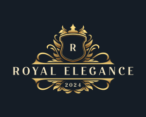 Elegant Royal Crest logo design