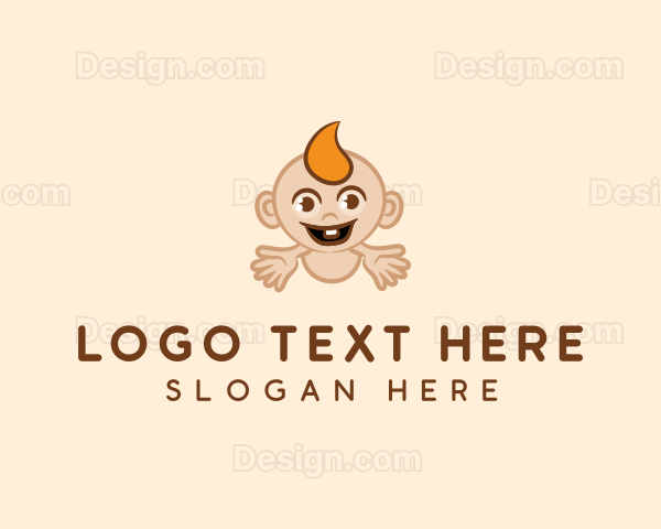 Cute Little Baby Logo