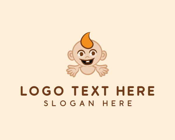 Cute Little Baby logo