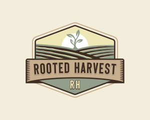 Organic Produce Homestead logo design