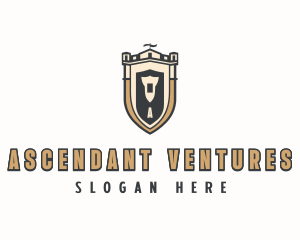 Medieval Security Shield logo design