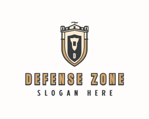 Medieval Security Shield logo design